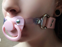Schnuller-Knebel für ABDL-Sissys